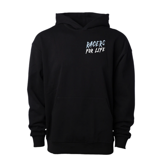 R8 Racers For Life Black Hoodie